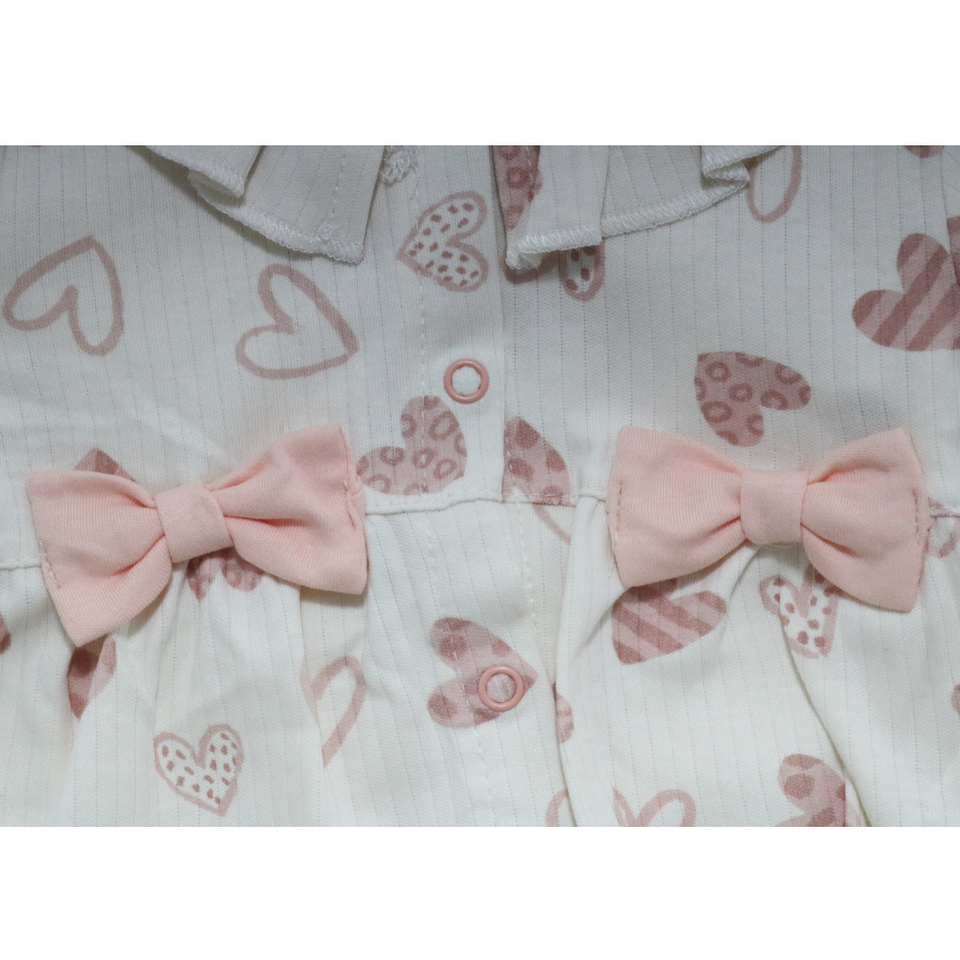 Blush Heart 3-Piece Baby Set