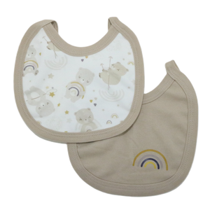Baby Bibs 2-Pack – Soft & Absorbent