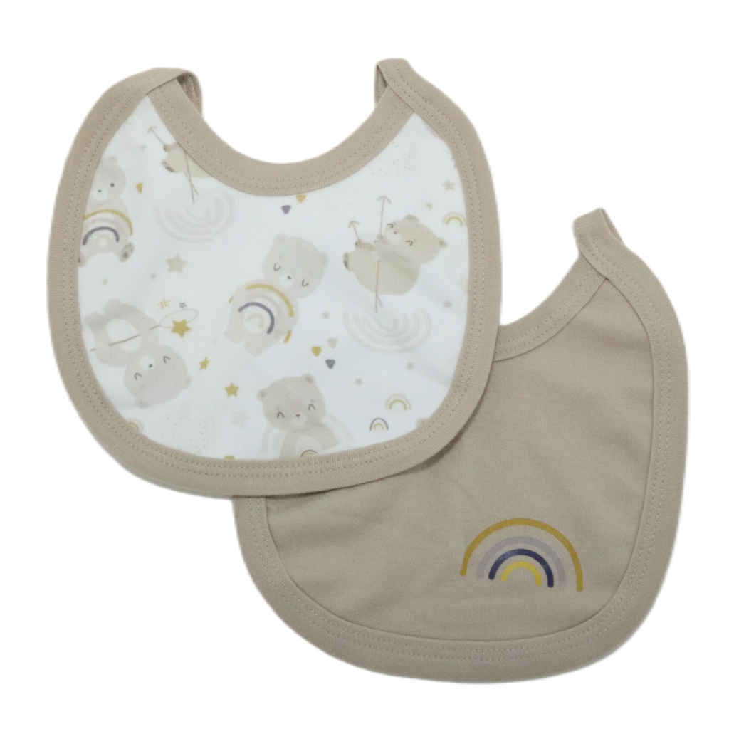 Baby Bibs 2-Pack – Soft & Absorbent