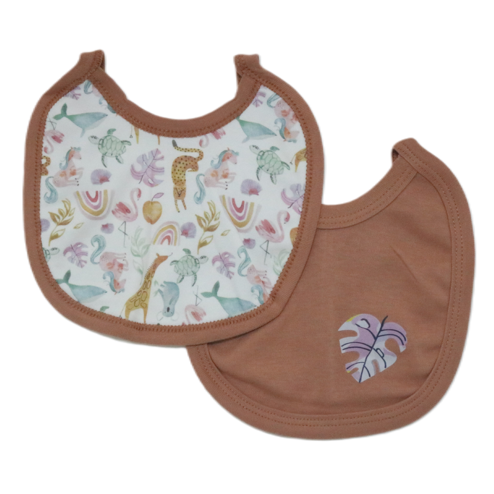 Baby Bibs 2-Pack – Soft & Absorbent