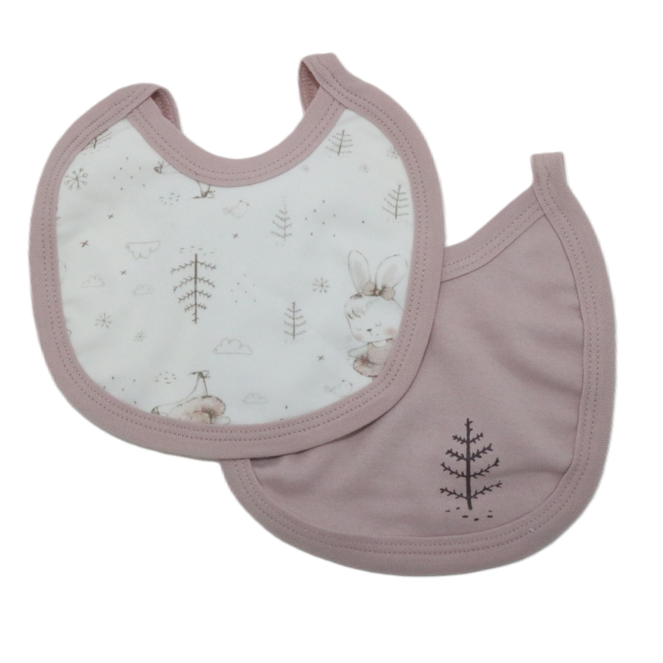 Baby Bibs 2-Pack – Soft & Absorbent