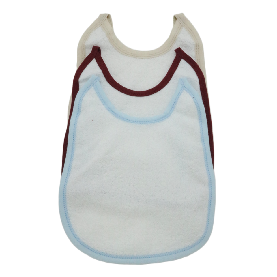 Baby Bibs 3-Pack – Soft & Absorbent