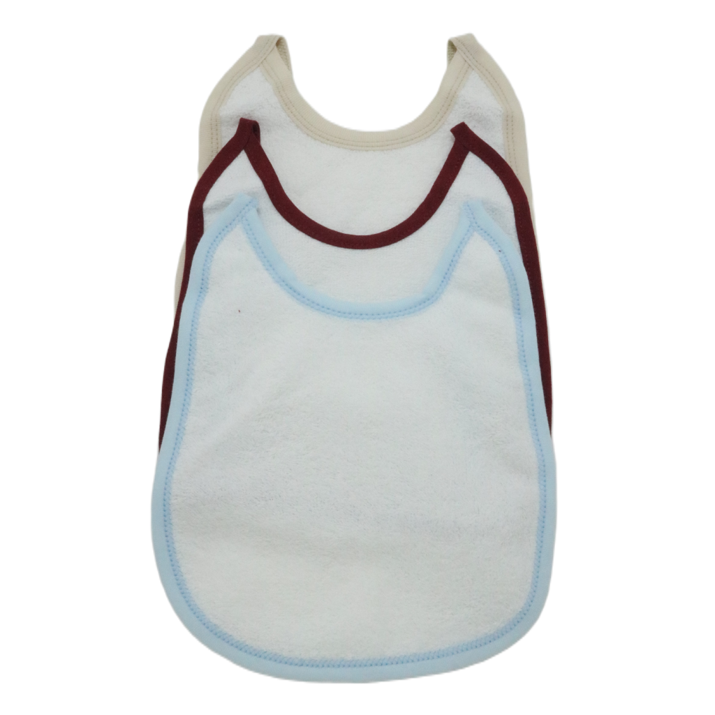 Baby Bibs 3-Pack – Soft & Absorbent