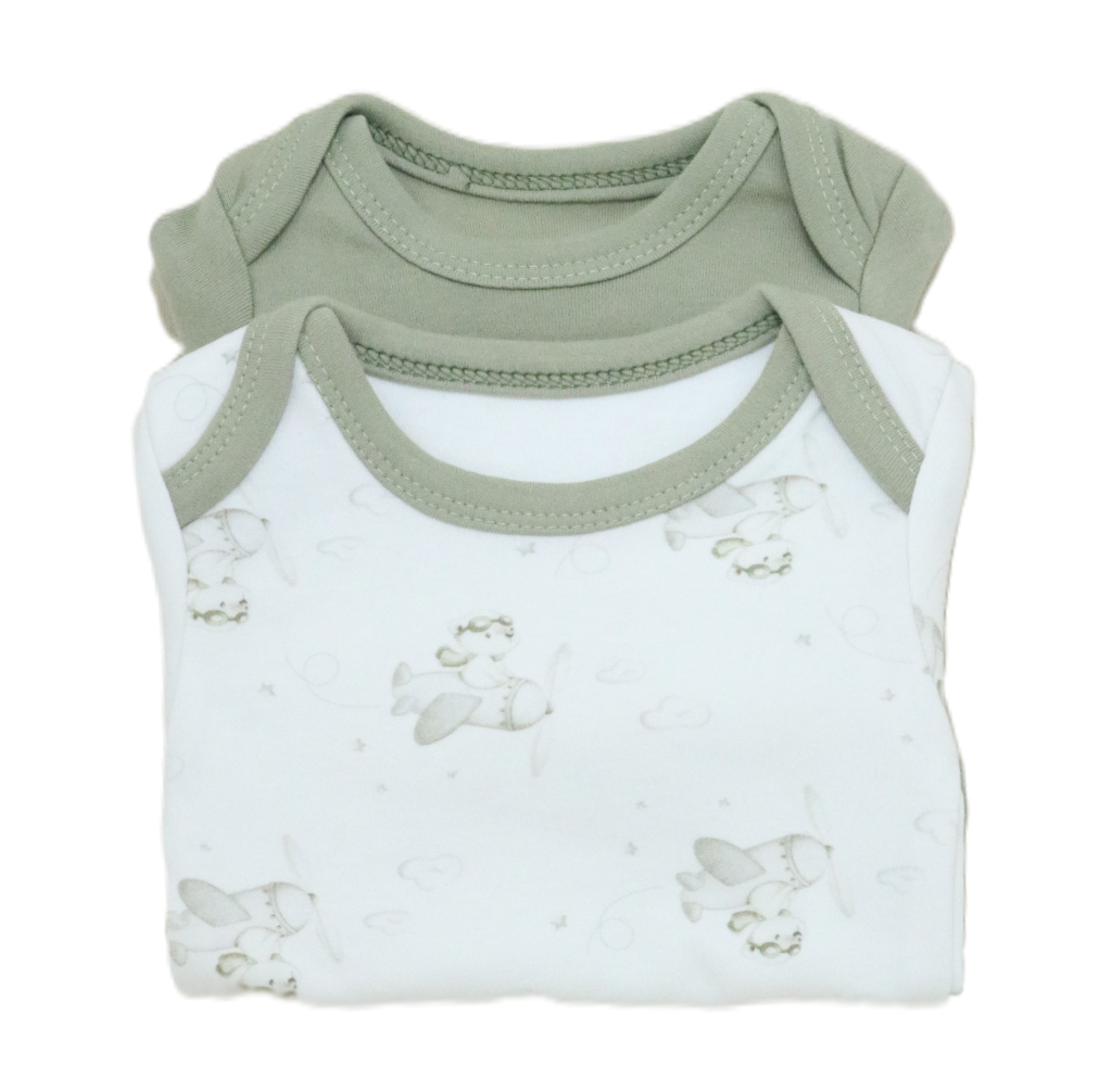Long Sleeve BodySuit 2-Pack