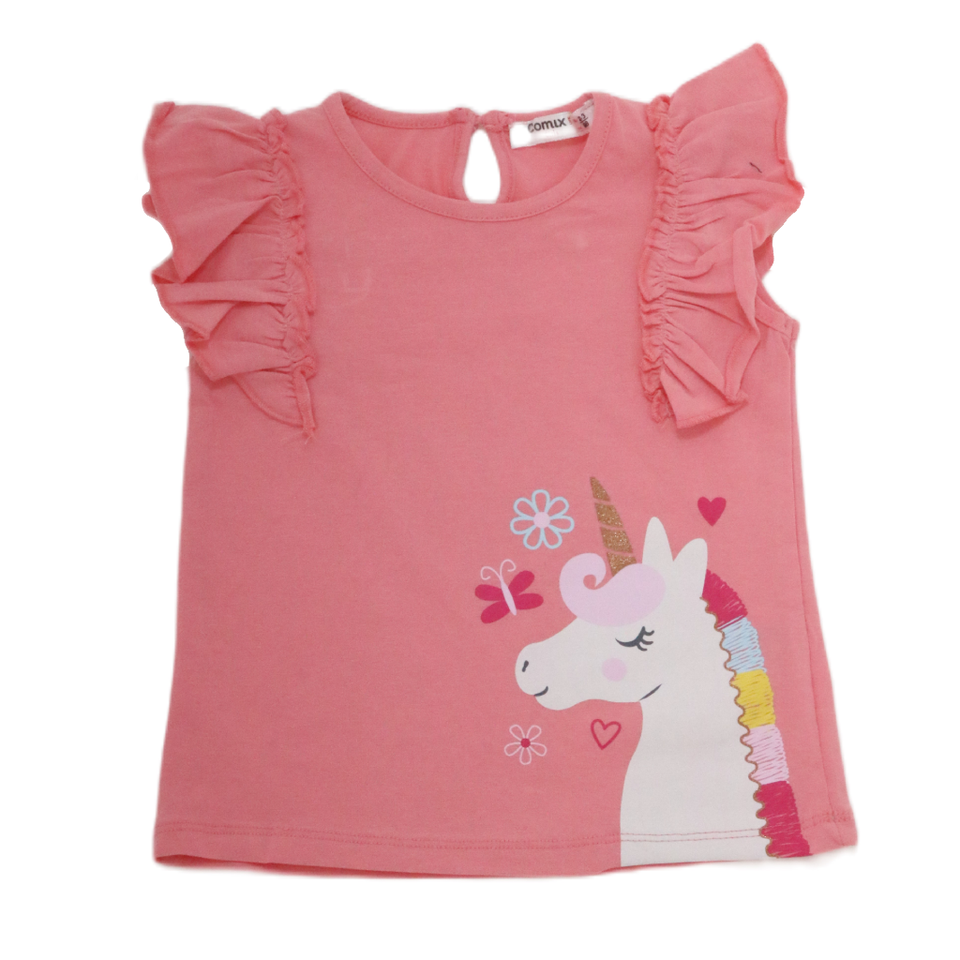 Baby Girls' Ruffle Top and Leggings Set