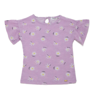 Toddler Girls' Floral Top and Shorts Set