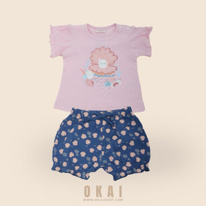 Kids' Casual T-Shirt and Shorts Set