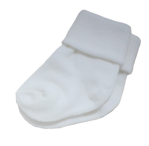 Baby Essentials: White Socks 6-Pack – Soft & Cozy
