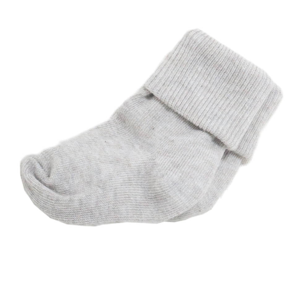 Baby Essentials: White Socks 6-Pack – Soft & Cozy