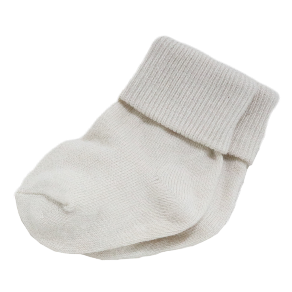 Baby Essentials: White Socks 6-Pack – Soft & Cozy