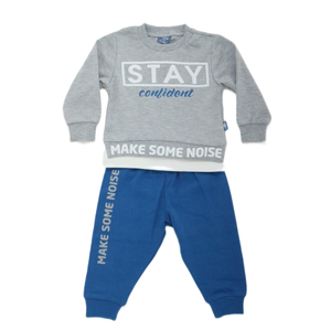Kids' Long-Sleeve Graphic Top and Pants Set