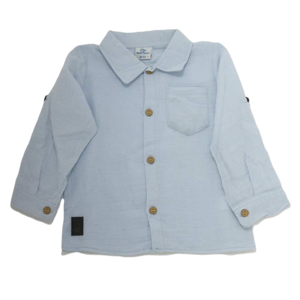 Toddler Boys' Button-Down Shirt and Pants Set