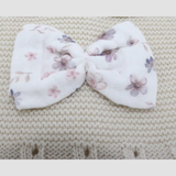 Baby Dress Floral Linen , long sleeve