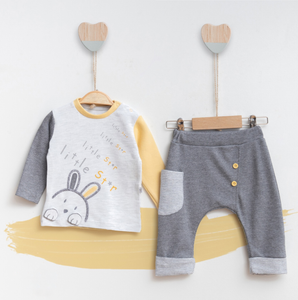 Cozy & Chic Long-Sleeved Top + Pant Set