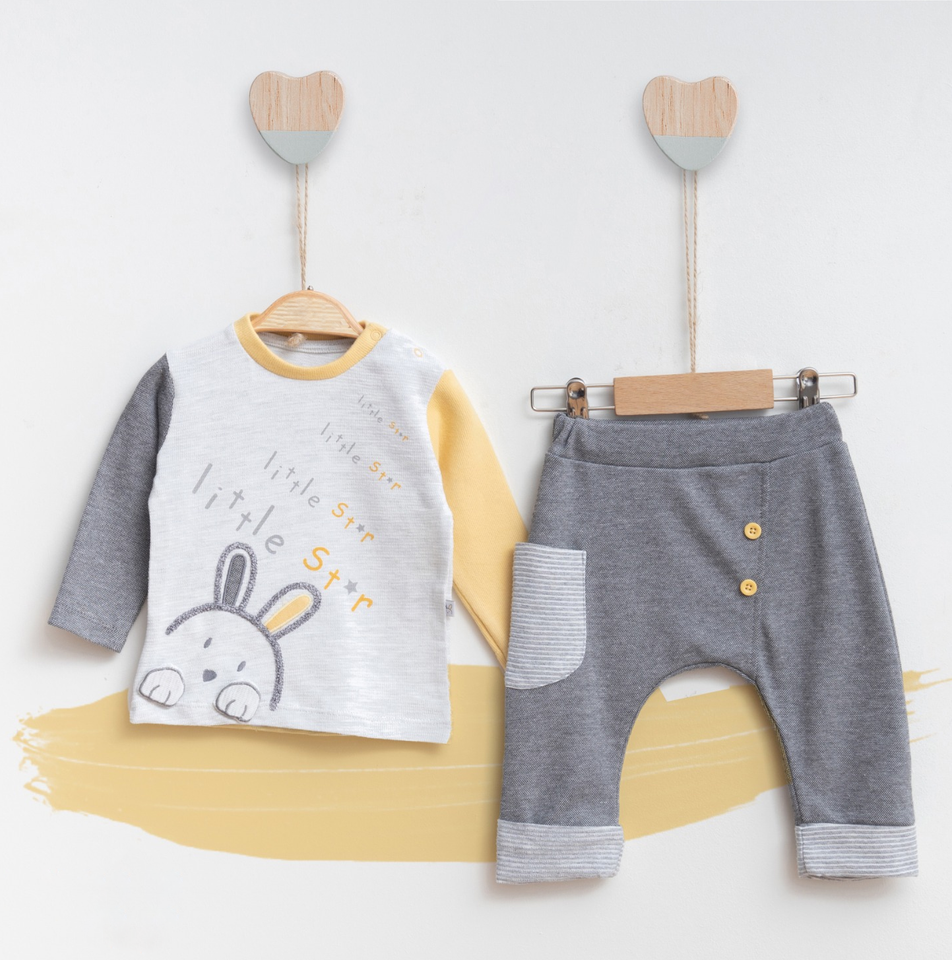 Cozy & Chic Long-Sleeved Top + Pant Set