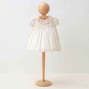 Baby Dress Vintage-Inspired Puff Sleeve