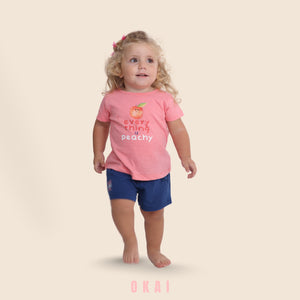 Baby Girls' Graphic T-Shirt and Shorts Set