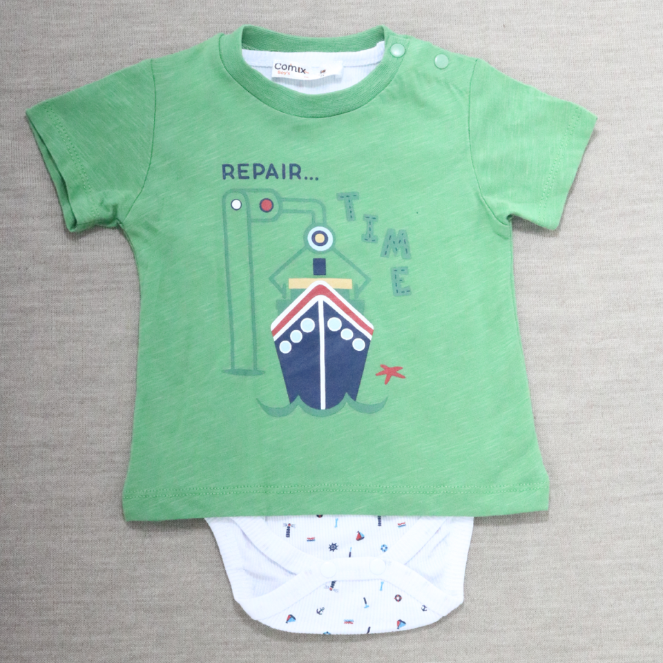Nautical Adventure Boys' 3-Piece Outfit Set