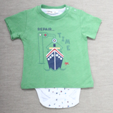 Nautical Adventure Boys' 3-Piece Outfit Set