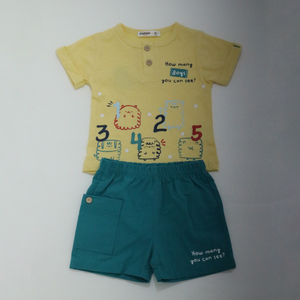 Monster Count Fun Boys'  Summer Set – 2 Pieces