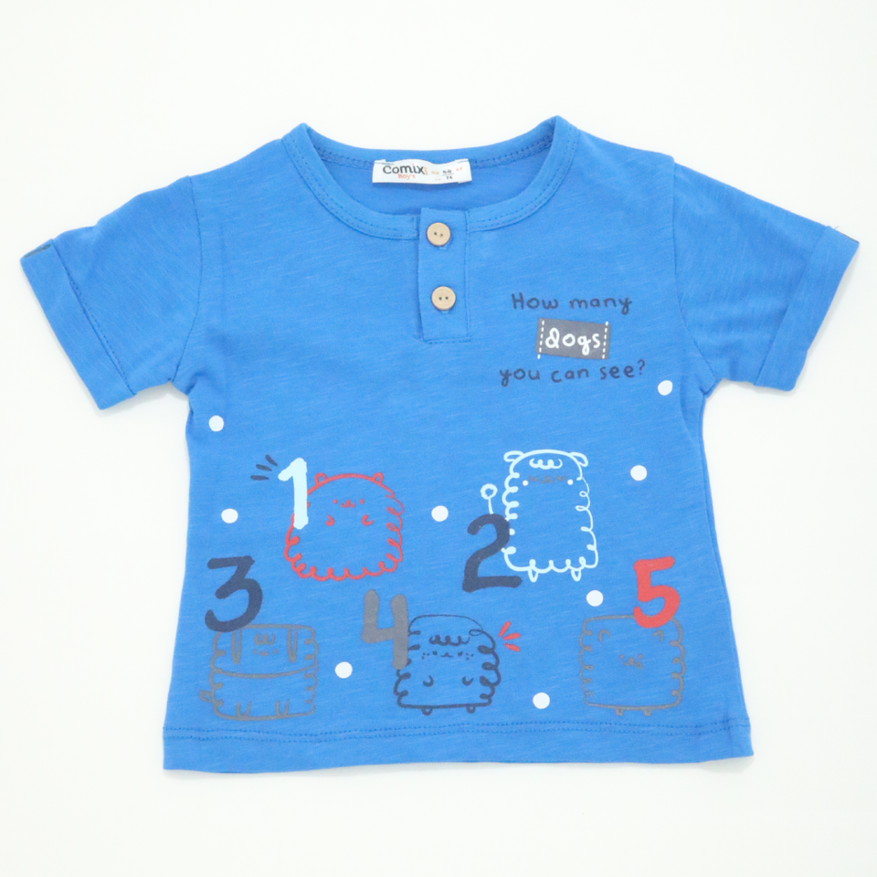 Monster Count Fun Boys'  Summer Set – 2 Pieces