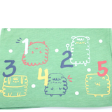 Monster Count Fun Boys' Cotton Summer Set – 2 Pieces
