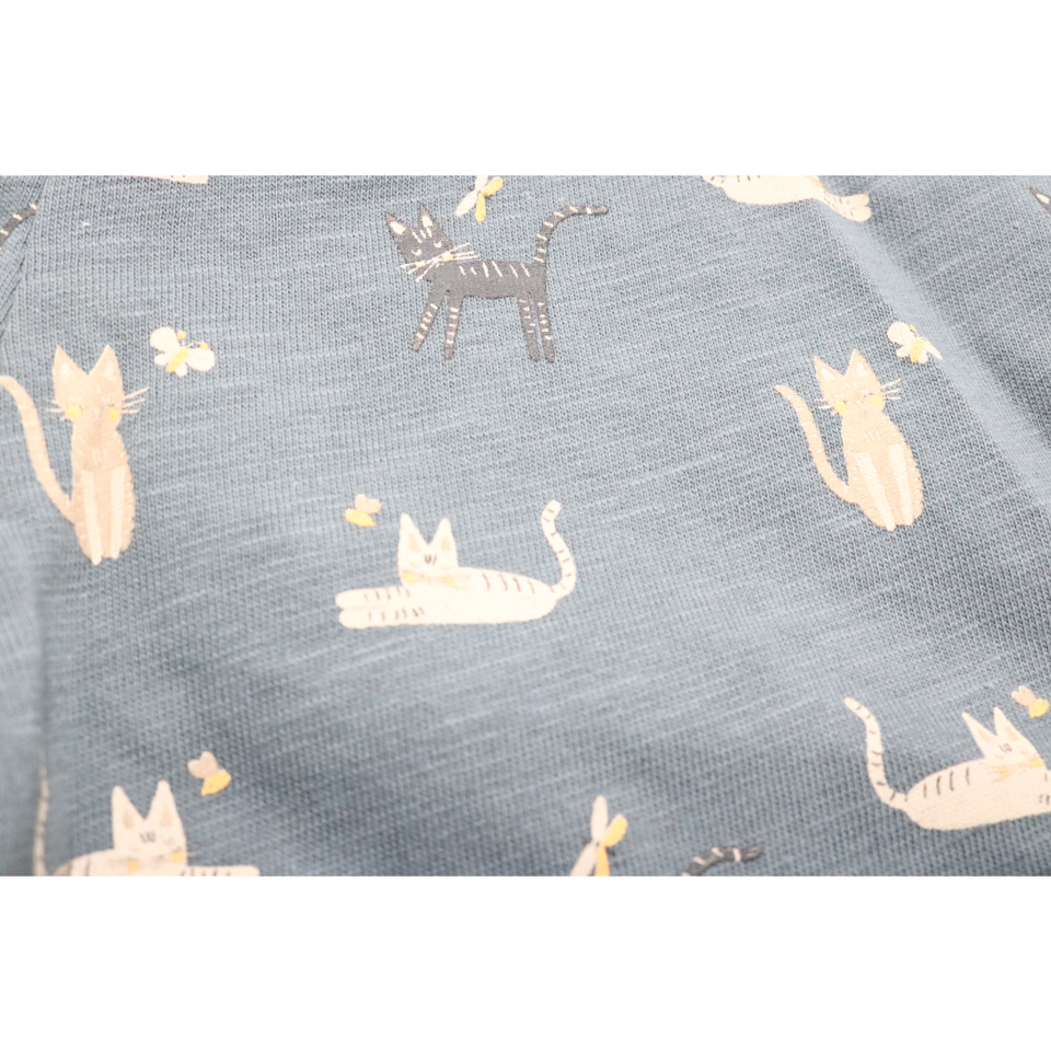 Tardes de Siesta" Cat Print Summer Set