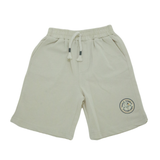 Sporty Tee & Cream Shorts Set