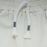 Sporty Tee & Cream Shorts Set