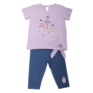 Toddler Girls' Ballerina Top and Leggings Set