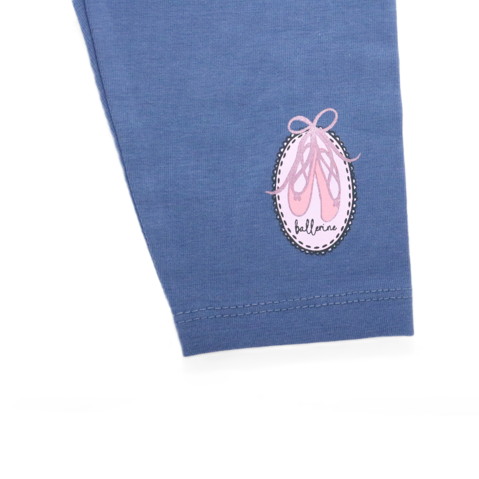 Toddler Girls' Ballerina Top and Leggings Set