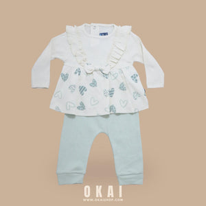 Sweetheart Ruffle Baby Set