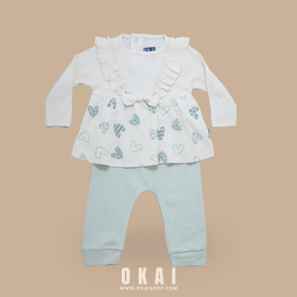 Sweetheart Ruffle Baby Set